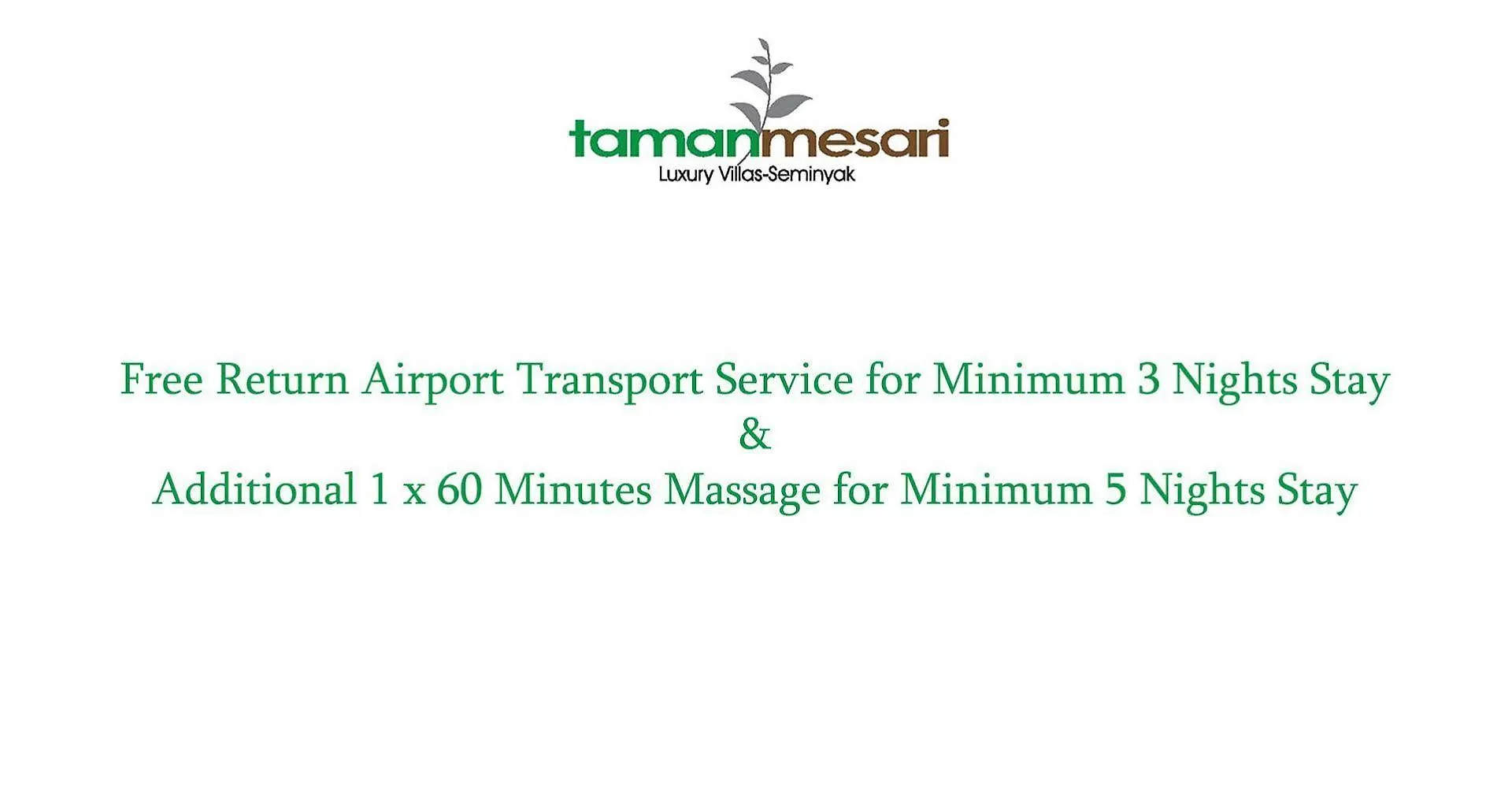 Taman Mesari Luxury Villas-Seminyak Kuta Lombok Villa